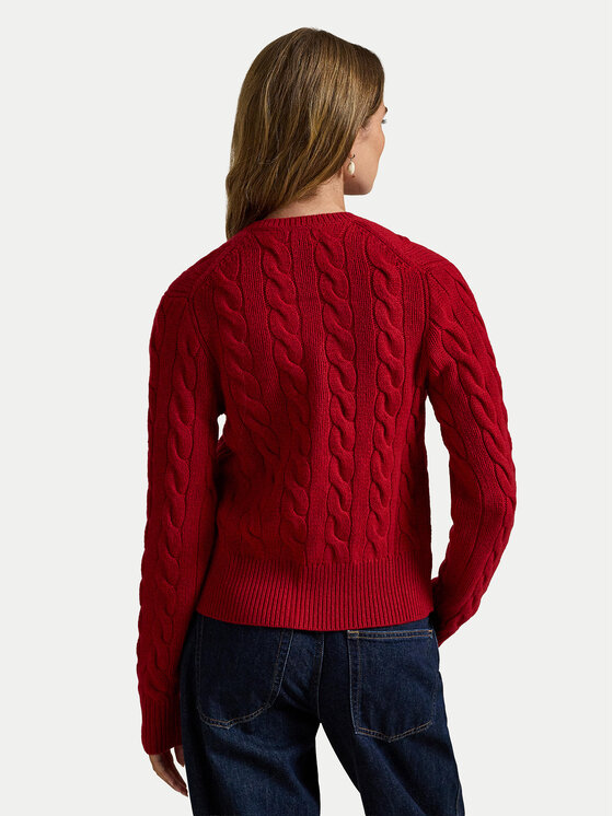 Polo Ralph Lauren Polo Ralph Lauren Cardigan 211972104013 Rosso Slim Fit