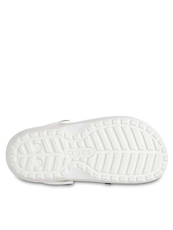 Crocs Crocs Şlapi Classic Lined Iam Panda Bear Clog K 210400 Alb