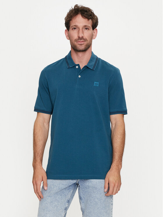 Bugatti Polo 8150 55001A Zaļš Slim Fit