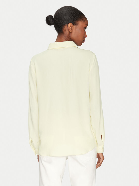 Marella Marella Camicia Nebbia 2515111031 Giallo Regular Fit