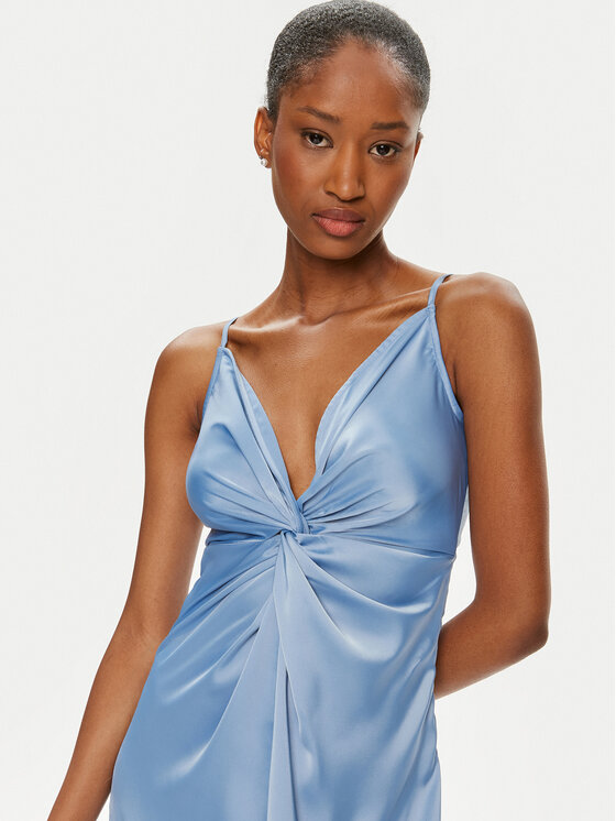 YAS YAS Večerní šaty Athena 26032472 Modrá Regular Fit