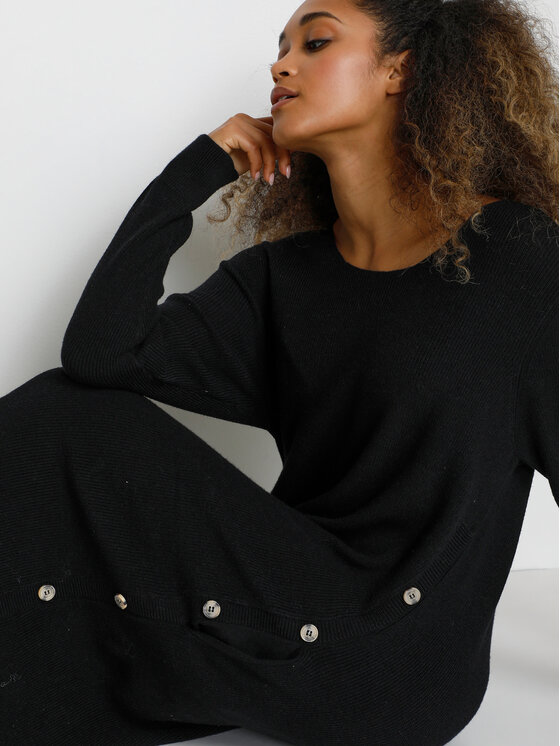 Vestito di maglia Christine 10610446 Nero Regular