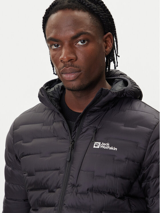 Jack Wolfskin Jack Wolfskin Vatovaná bunda Passamani A61831 Šedá Regular Fit