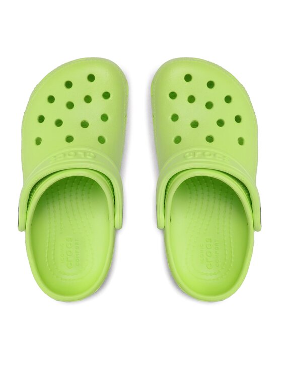Crocs shop neon green