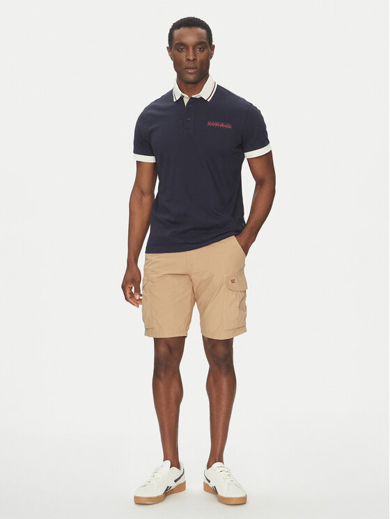 Napapijri Napapijri Polokošile E-Zeri NP0A4ID4 Tmavomodrá Regular Fit