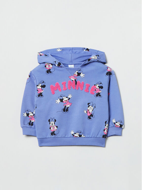 OVS OVS Σετ φούτερ και κολάν MINNIE 1843611 Μωβ Regular Fit