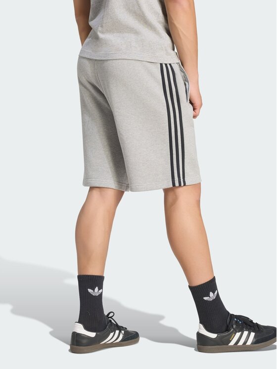 adidas adidas Спортивні шорти 3-Stripes Shorts KE4108 Сірий Regular Fit