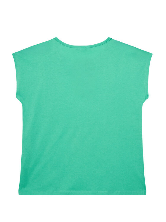 United Colors Of Benetton United Colors Of Benetton T-Shirt 3I1XC10P1 Zielony Regular Fit