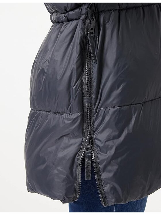 Mustang Mustang Kurtka damska Heidi Mid Puffer Czarny Regular Fit