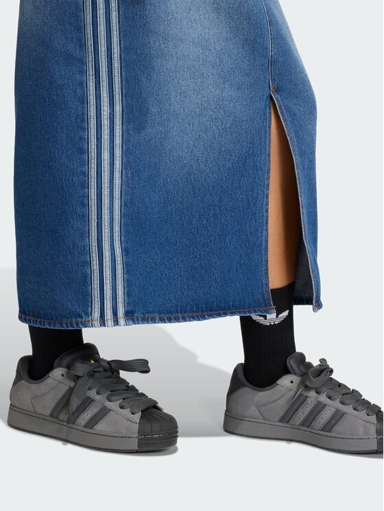 adidas adidas Spódnica jeansowa 159757 Niebieski Regular Fit