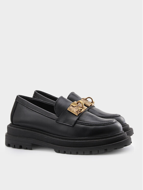 Phénomène Phénomène Loafersy INEZ Czarny