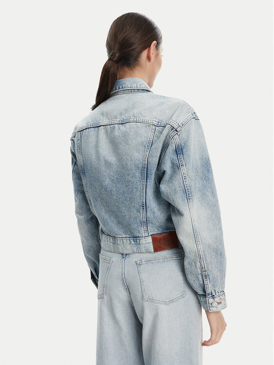 Calvin Klein Jeans Calvin Klein Jeans Farmer kabát 90s LV047C791G Kék Relaxed Fit