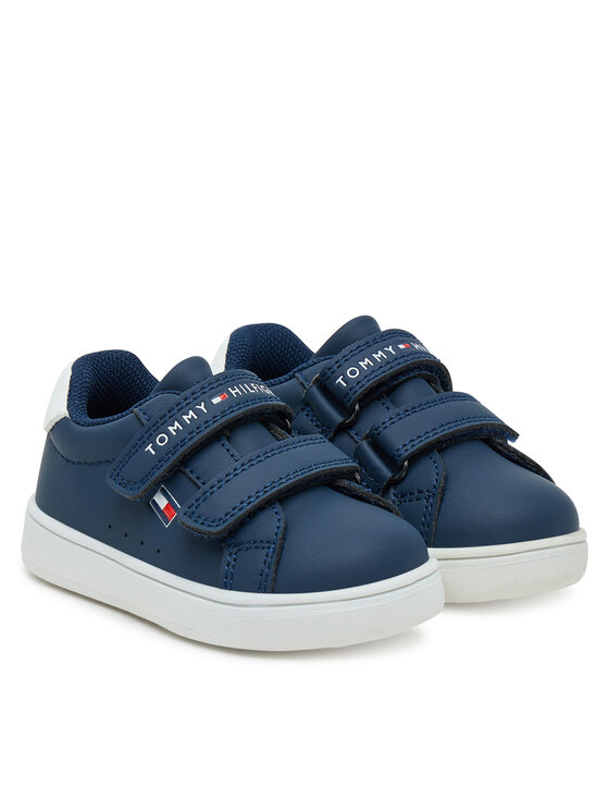Tommy Hilfiger Tommy Hilfiger Sneakersy Low Cut Velcro Sneaker T1X9-34062-1355 M Granatowy
