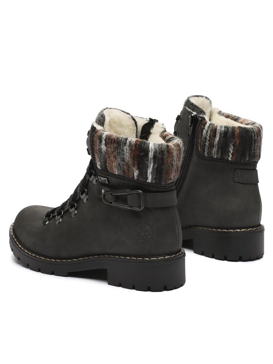 Rieker Rieker Туристически oбувки Y9131-45 Сив