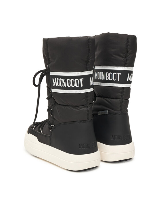 Moon Boot Moon Boot Sniego batai Jr Park Tube Lace wp 80D3440130 D Juoda