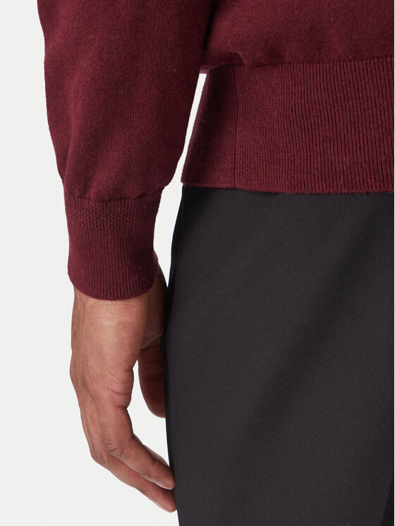 BOSS BOSS Пуловер Kanobix 50527585 Червен Regular Fit