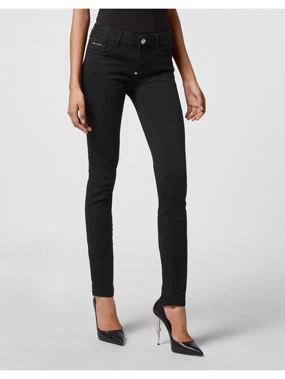 PHILIPP PLEIN PHILIPP PLEIN Jeansy 3039 Czarny Slim Fit