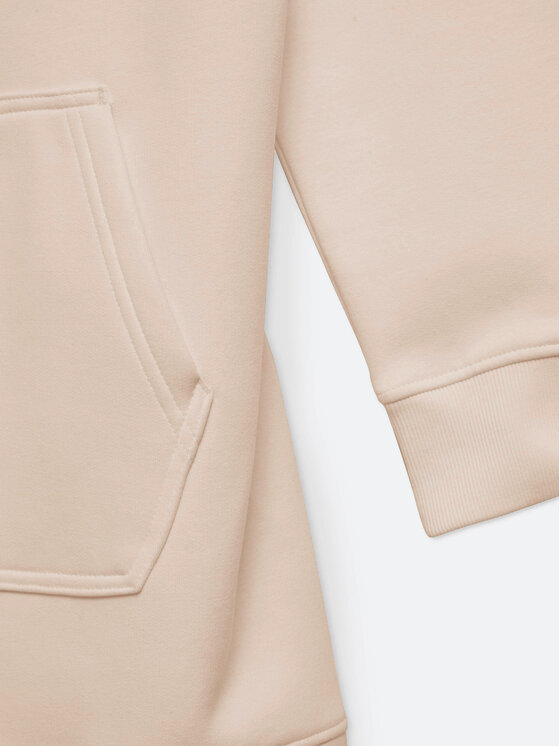 Sprandi Sprandi Pletena obleka SP22-SUD011 Bež Relaxed Fit