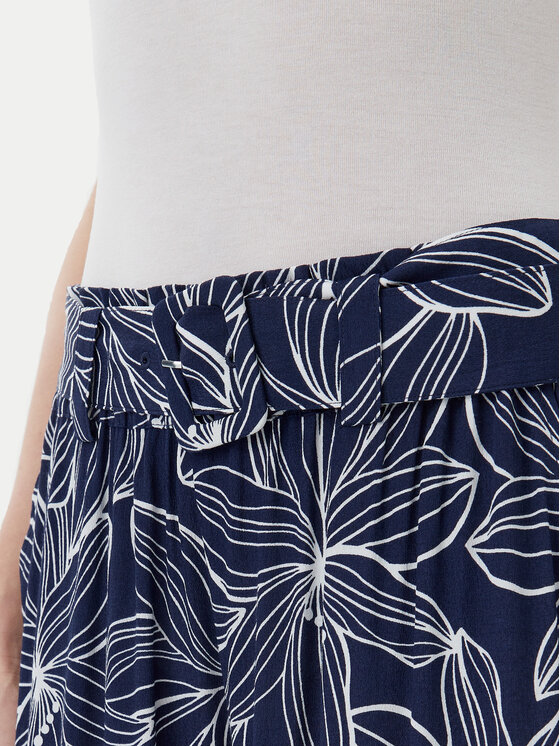 Olsen Olsen Spodnie materiałowe 14002153 Granatowy Relaxed Fit