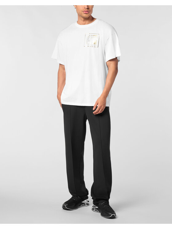 Plein Sport Plein Sport T-shirt 24075 Bianco Regular Fit