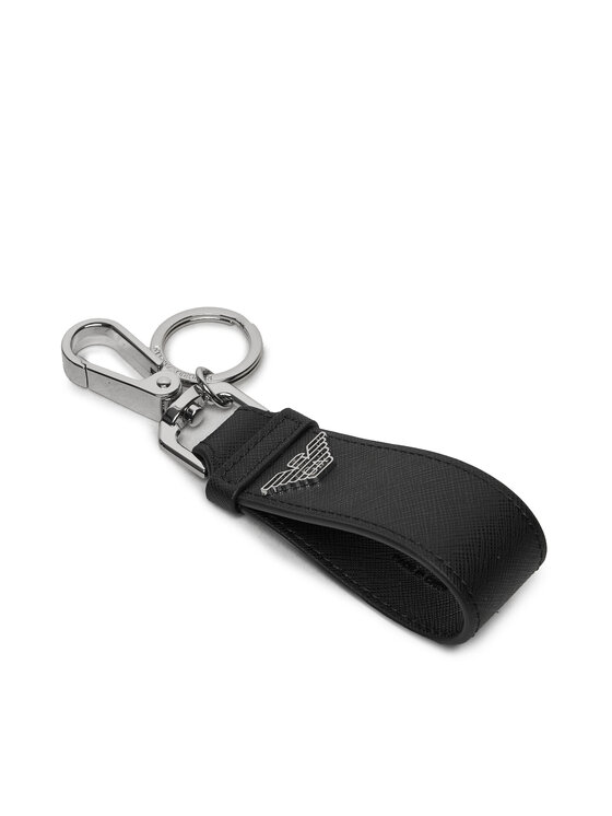 Emporio Armani Emporio Armani Set de etui pentru carduri și breloc Y4R606 Y138E 81072 Negru