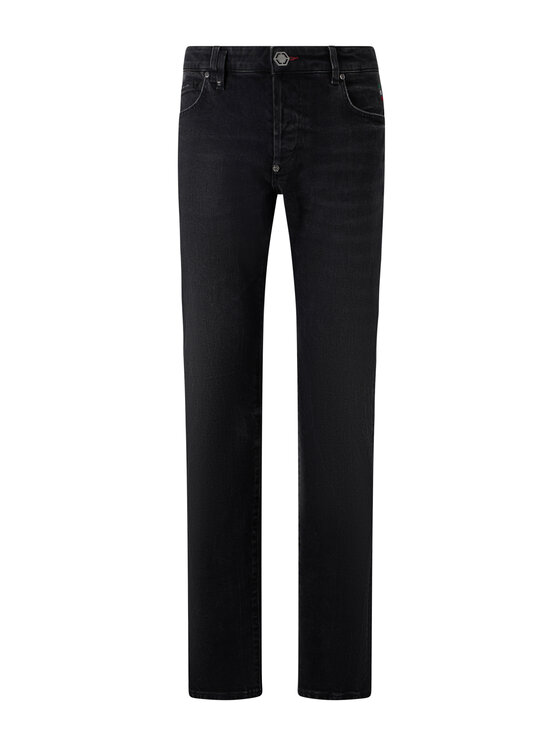 PHILIPP PLEIN PHILIPP PLEIN Jeansy 31241 Czarny Straight Leg