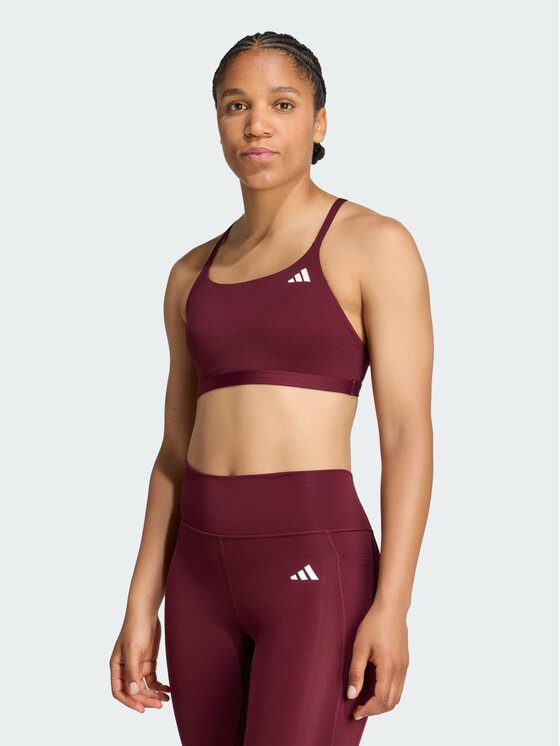 adidas adidas Biustonosz sportowy 164873 Czerwony