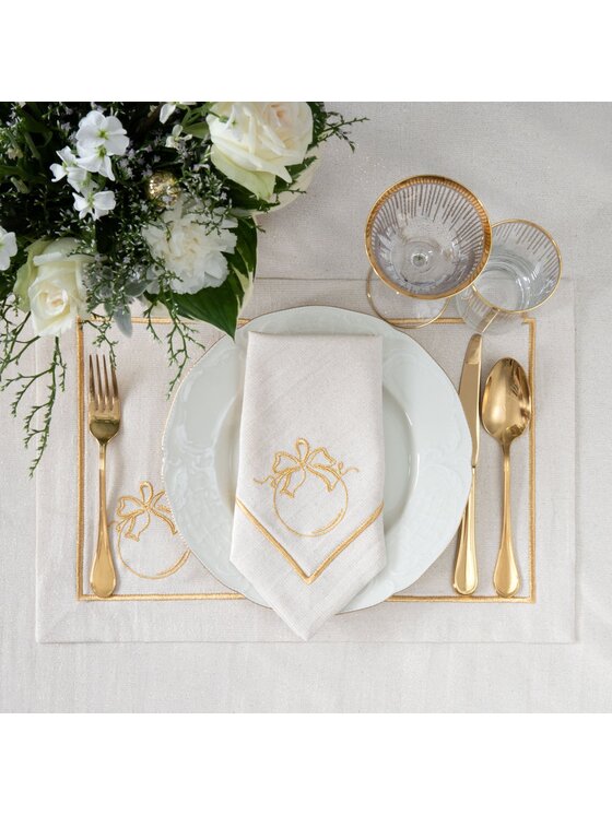 Roseberry Home Roseberry Home Obrus Shiny Gold Złoty