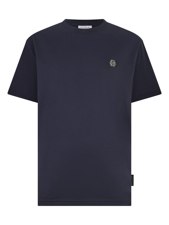 PHILIPP PLEIN PHILIPP PLEIN T-Shirt 29830 Tmavomodrá Regular Fit