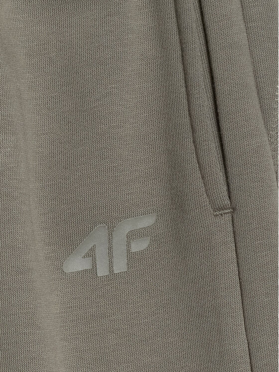 4F 4F Spodnie dresowe URBAN COMMUTER Szary ciemny Loose Fit