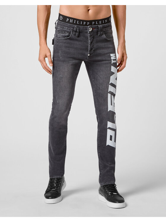 PHILIPP PLEIN PHILIPP PLEIN Jeans 7469 Grigio Straight Leg
