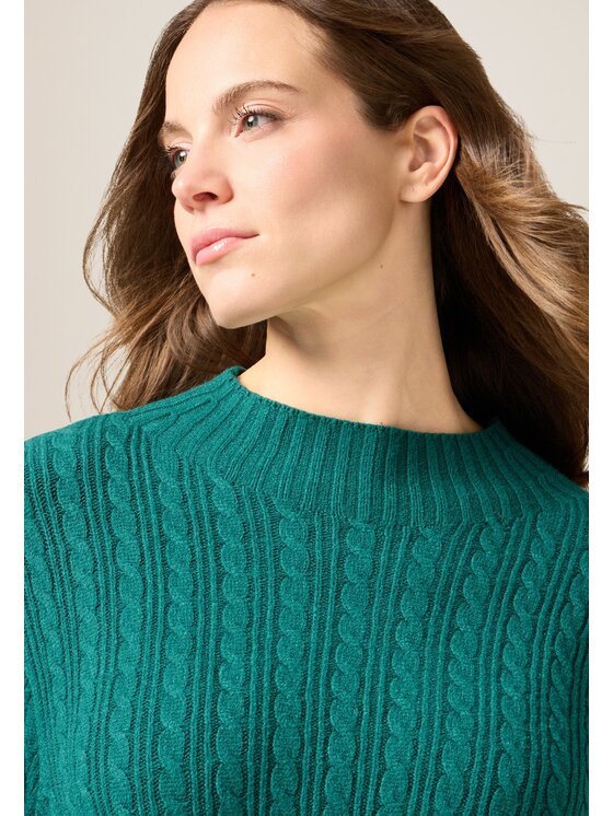 Oltre Oltre Cardigan M042E002028N025 Verde Regular Fit