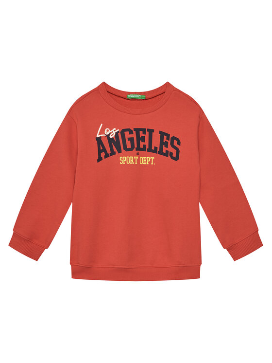 United Colors Of Benetton United Colors Of Benetton Majica dugih rukava 3UNIC10O3 Crvena Regular Fit