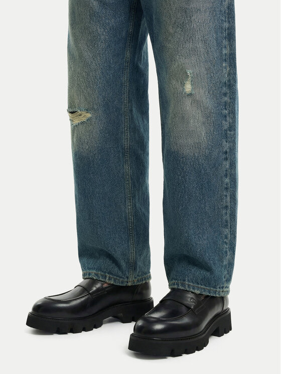 G-Star Raw G-Star Raw Loafersy EO-ROWHIDE-01 MI08 Černá