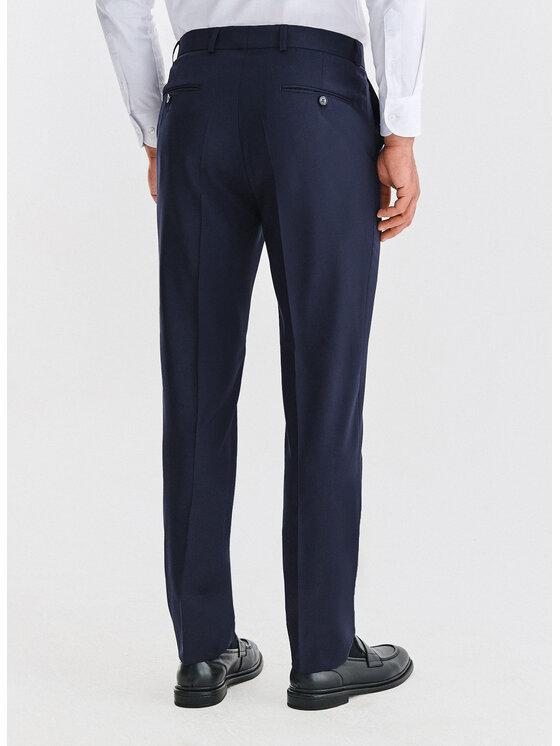 Pako Lorente Pako Lorente Spodnie garniturowe P000P-6G-005 Granatowy Slim Fit