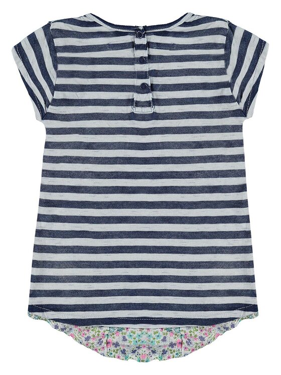 Kanz Kanz T-Shirt 1713031-0001 Granatowy Basic Fit