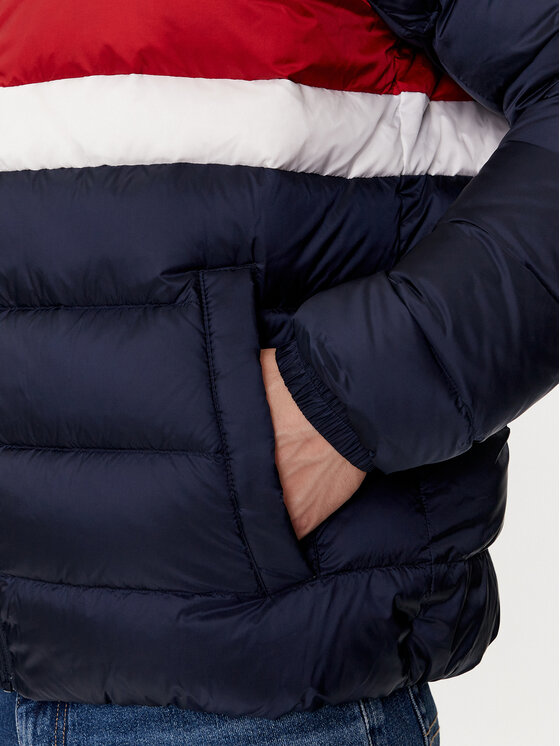 Tommy Jeans Tommy Jeans Пуховик DM0DM18012 Cиній Regular Fit