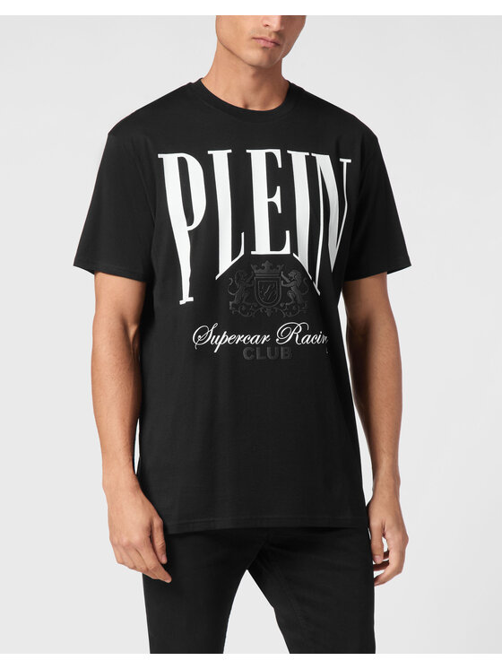 PHILIPP PLEIN PHILIPP PLEIN Tričko 21689 Čierna Regular Fit