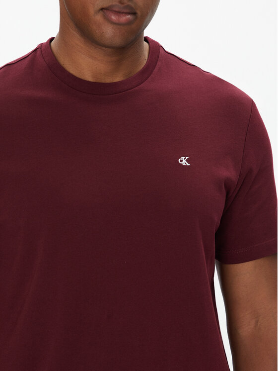 Calvin Klein Jeans Calvin Klein Jeans T-shirt LV040HM265 Tamnocrvena Regular Fit