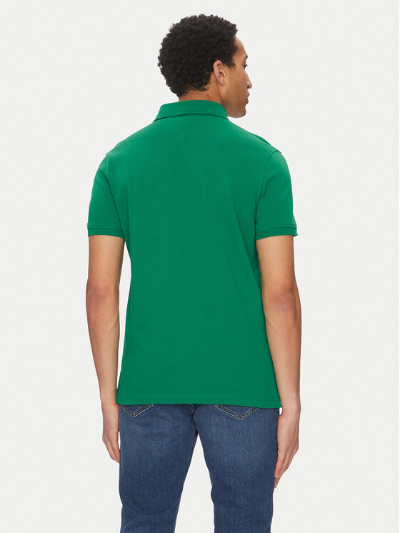 Tommy Hilfiger Tommy Hilfiger Tricou polo 1985 MW0MW17770 Verde Regular Fit