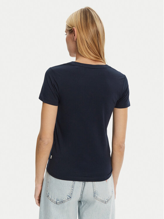 Guess Jeans Guess Jeans T-Shirt W4YI23 J1314 Dunkelblau Slim Fit