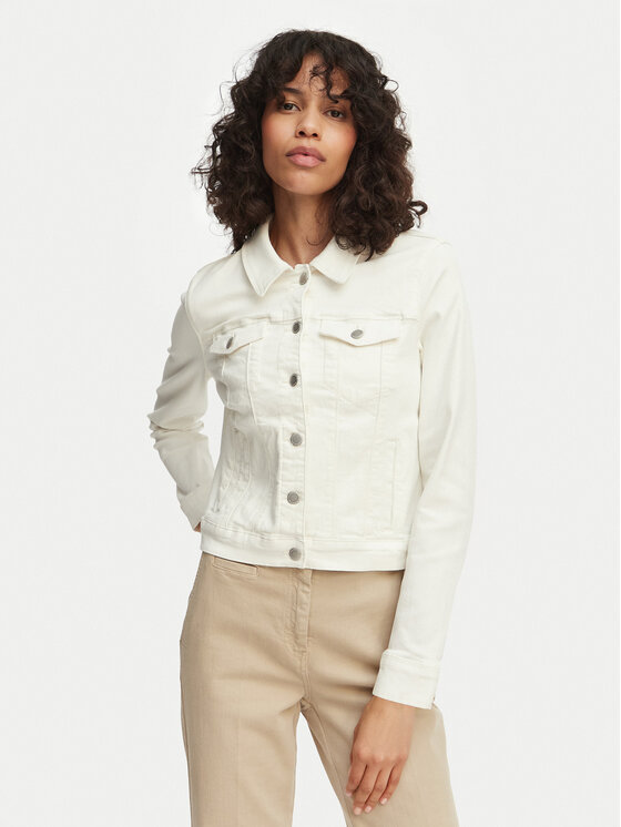 Vero Moda Vero Moda Traper jakna Wild 10284492 Krem Regular Fit