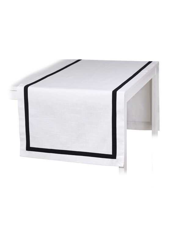 Roseberry Home Roseberry Home Bieżnik Black Stripes Czarny