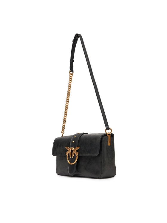 PINKO PINKO Käekott Love One Classic Slouchy Fl PE 25 PLTT 104524 A2C2 Must