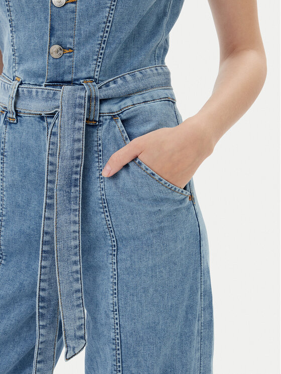 Guess Guess Jumpsuit W5GD1B D5O90 Blu Regular Fit