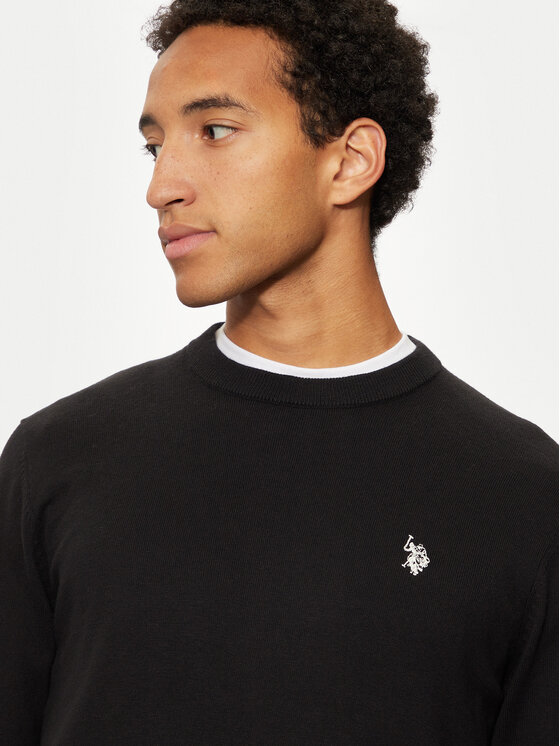 U.S. Polo Assn. U.S. Polo Assn. Светр MUP2961 Чорний Regular Fit