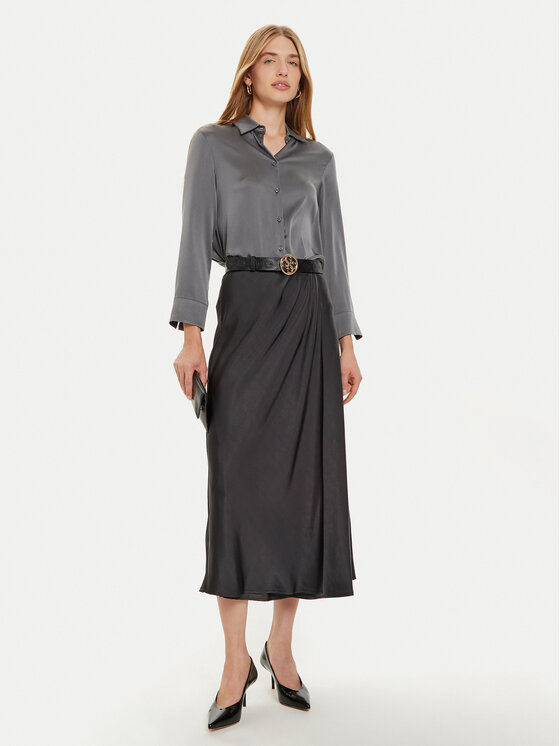 Guess Guess Midi szoknya Anastasia W4BD56 WGIG2 Fekete Regular Fit
