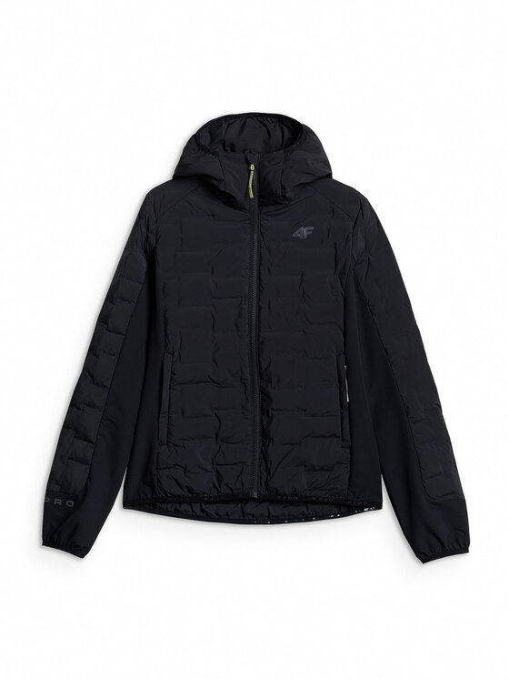 4F 4F Kurtka outdoor TREKKING Czarny Slim Fit