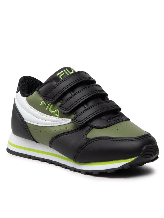 Fila Sneakersy Orbit Velcro Low Kids 1010785.63031 Zelen Modivo.cz