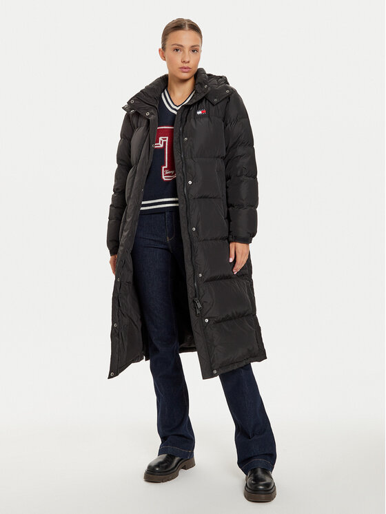 Tommy Jeans Tommy Jeans Kurtka puchowa Alaska DW0DW18860 Czarny Regular Fit